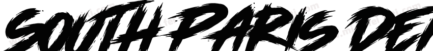 South Paris Demo Version字体转换